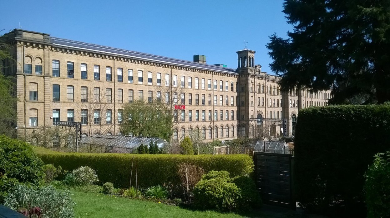 You'll find art galleries, restaurants and unique shops at Salts Mill