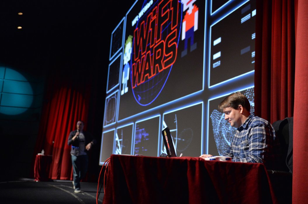 Steve McNeil and Rob Sedgebeer present WiFi Wars in Pictureville Cinema