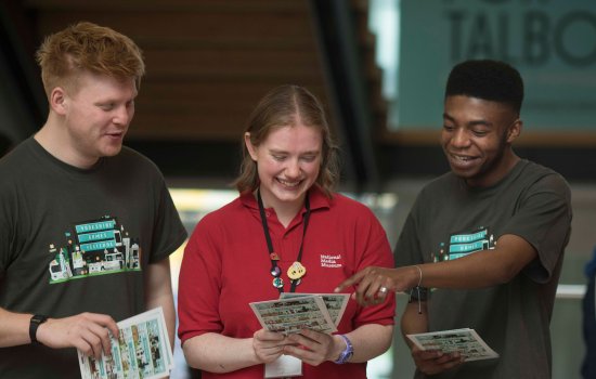 National Science and Media Museum volunteers at the first Yorkshire Games Festival